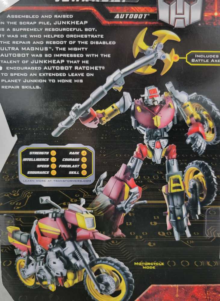 Junkheap 1st Carded - Hasbro (Generations) action figure collectible - Main Image 4