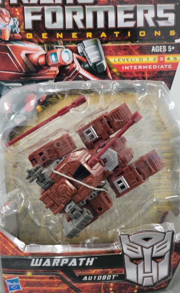 Warpath 1st Carded - Hasbro (Generations) action figure collectible - Main Image 2