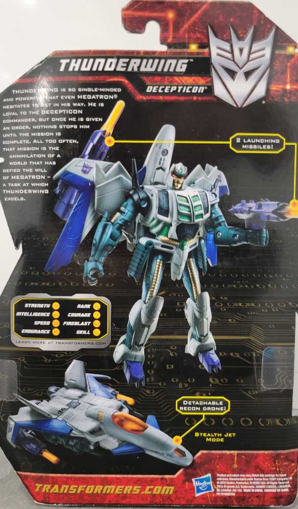 Thunderwing 1st Carded - Hasbro (Generations) action figure collectible - Main Image 3