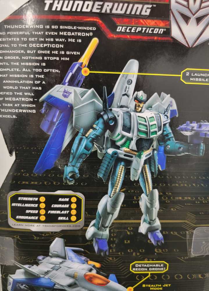 Thunderwing 1st Carded - Hasbro (Generations) action figure collectible - Main Image 4