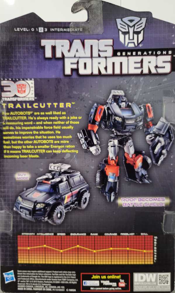 Trailcutter Carded - Hasbro (Generations) action figure collectible - Main Image 3