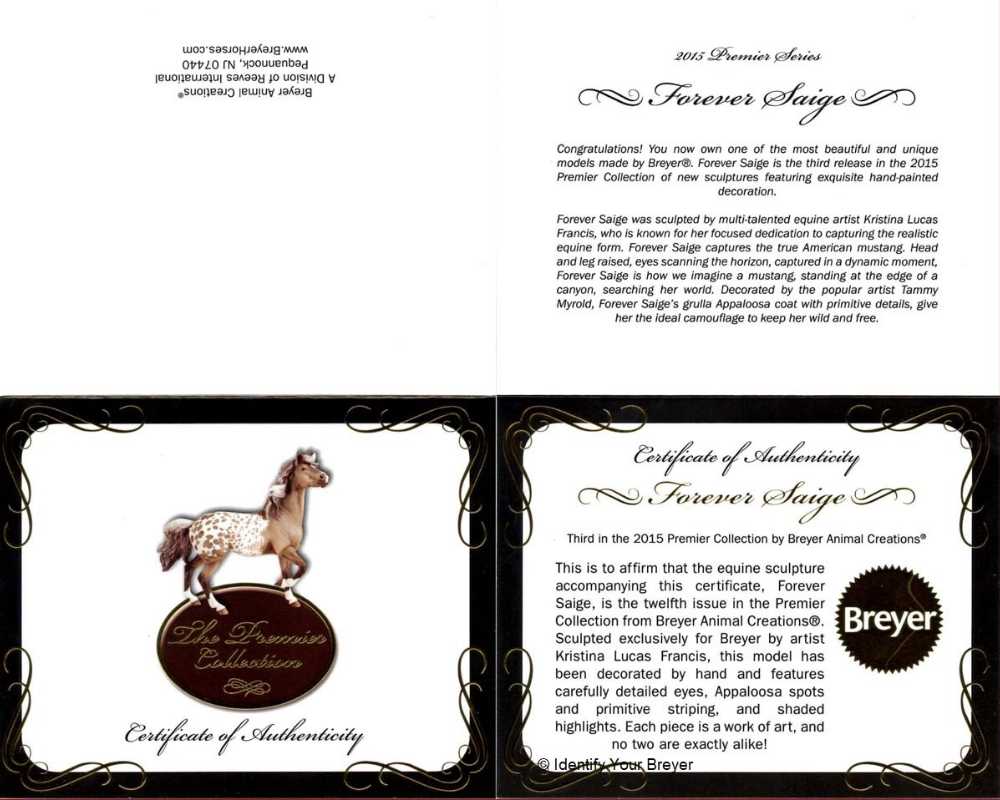 Forever Saige - Breyer action figure collectible - Main Image 4