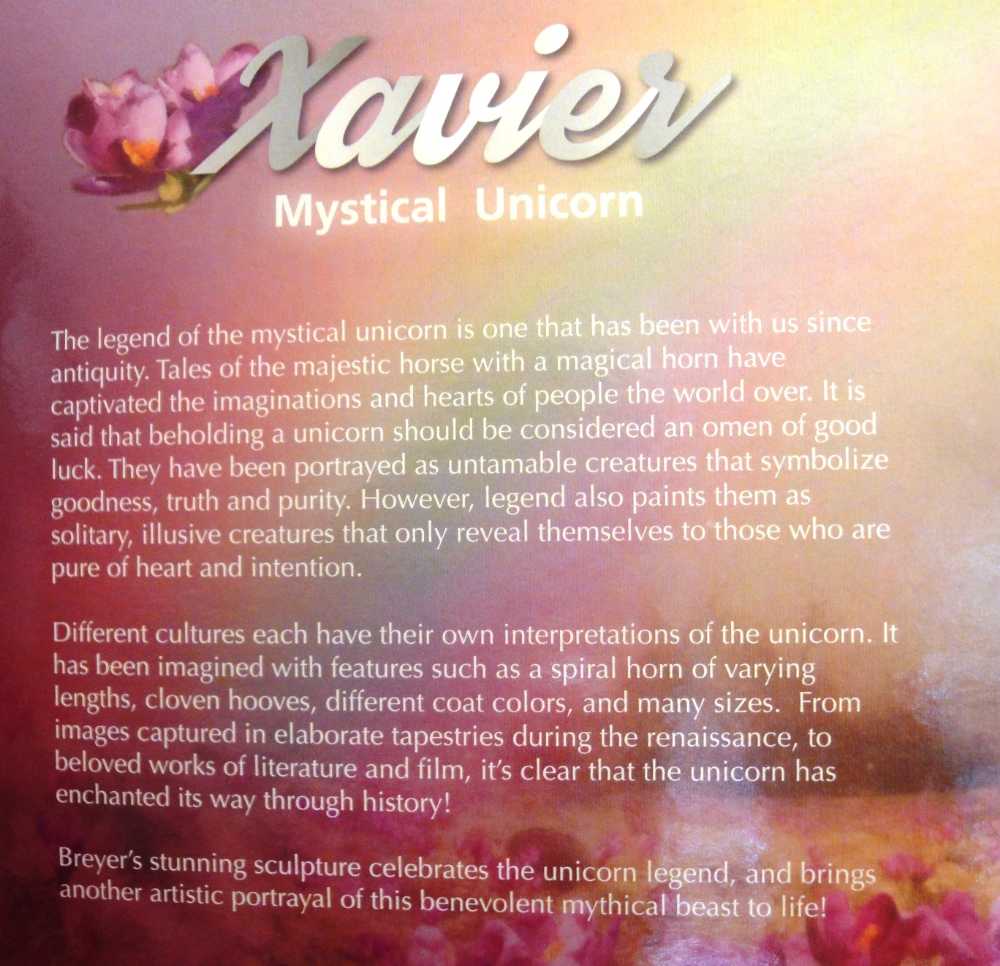 Xavier - Breyer action figure collectible - Main Image 4