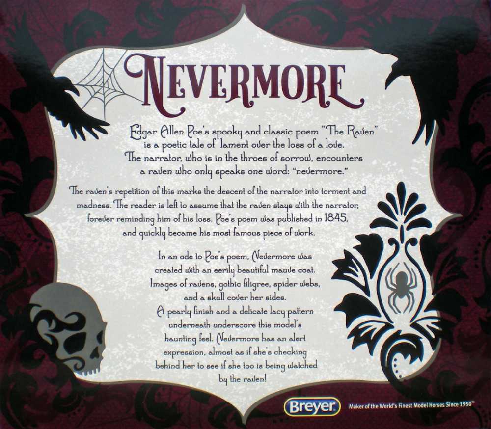 Nevermore - Breyer action figure collectible - Main Image 3