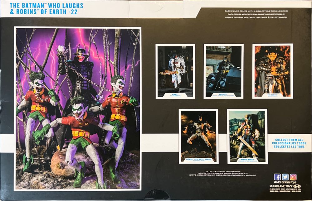 THE BATMAN WHO LAUGHS & ROBINS OF EARTH 22 (Walmart Exclusive) - McFarlane (DC Multiverse) action figure collectible [Barcode 787926154566] - Main Image 2