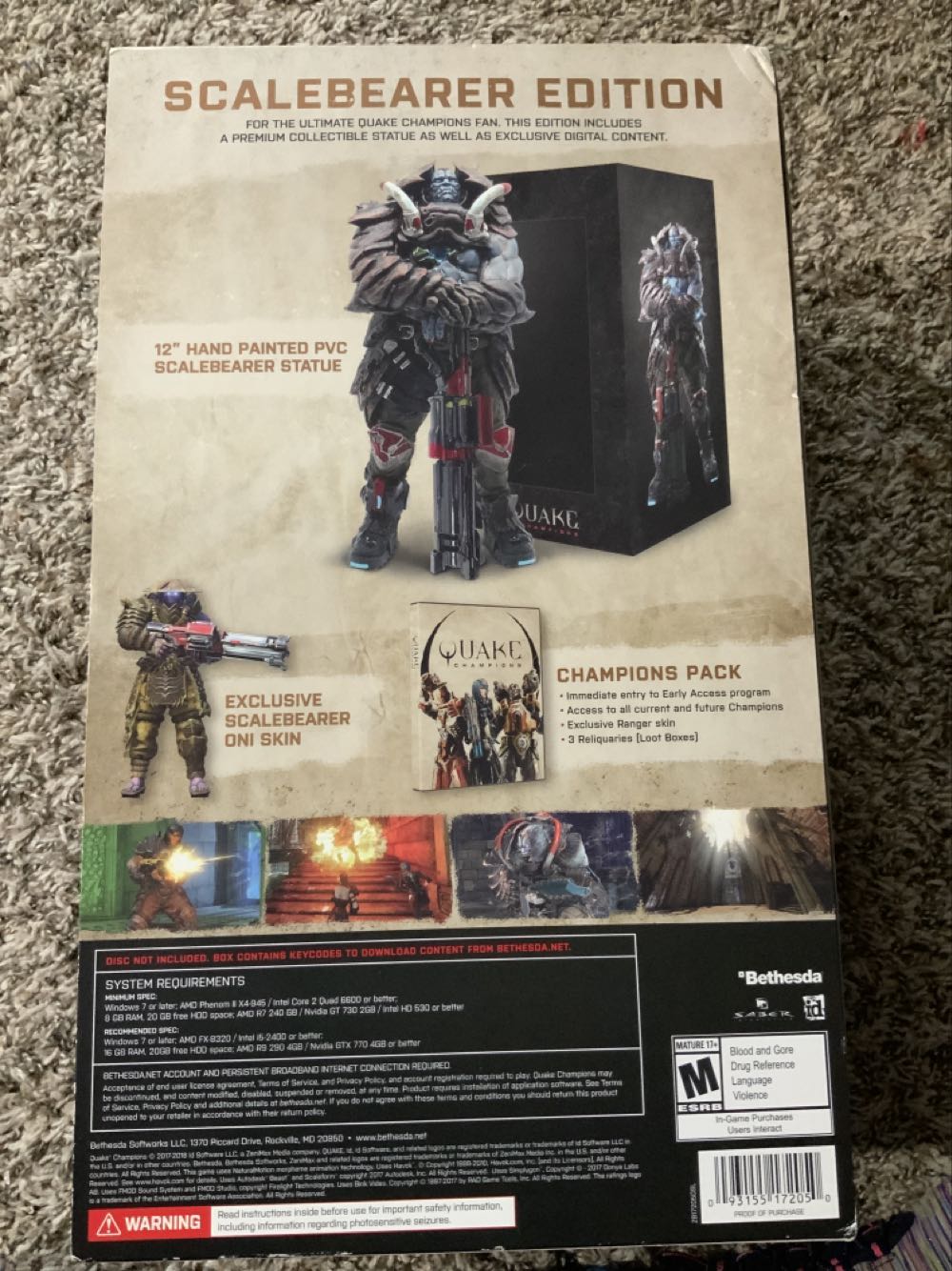 Quake Champions Scalebearer Edition Pc - Bethesda (Quake Champions) action figure collectible [Barcode 093155172050] - Main Image 4