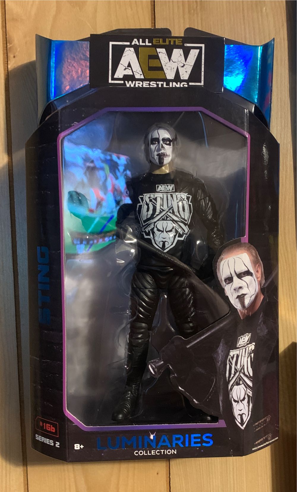 Sting - AEW - Jazwares Luminaries - Jazwares LLC (AEW) action figure collectible [Barcode 191726416494] - Main Image 2