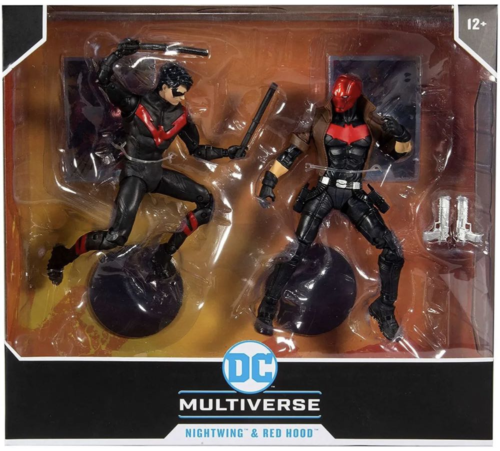 Nightwing and Red Hood DC Multiverse - Nightwing and Red Hood - McFarlane Toys (Batman) action figure collectible [Barcode 787926154535] - Main Image 2