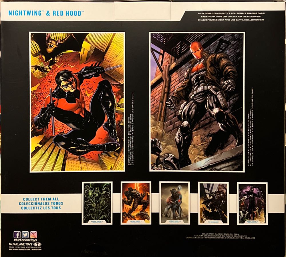 Nightwing and Red Hood DC Multiverse - Nightwing and Red Hood - McFarlane Toys (Batman) action figure collectible [Barcode 787926154535] - Main Image 4