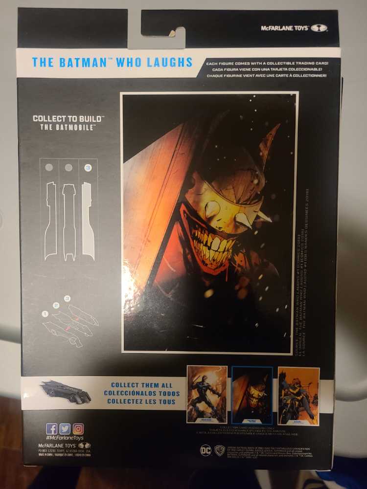 The Batman Who Laughs - McFarlane Toys DC (DC Multiverse) action figure collectible [Barcode 787926154030] - Main Image 2