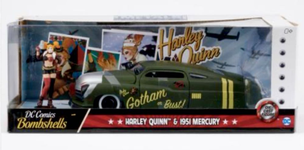 Harley Quinn & Mercury - Jada (DC Comics Bombshells) action figure collectible [Barcode 801310304563] - Main Image 2