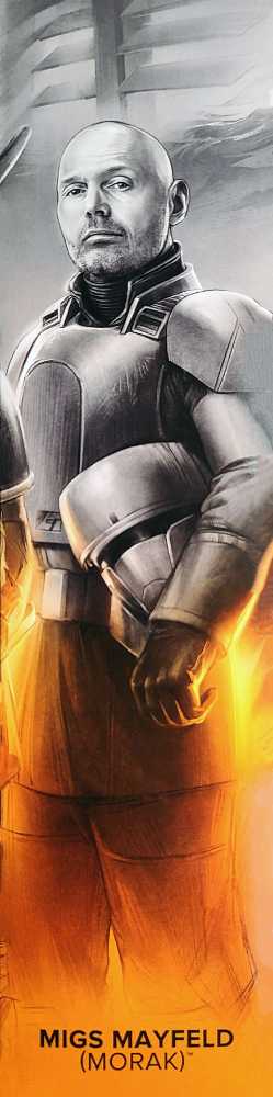 Migs Mayfeld (Morak) - Hasbro (Star Wars The Black Series : The Mandalorian) action figure collectible [Barcode 5010993835416] - Main Image 3