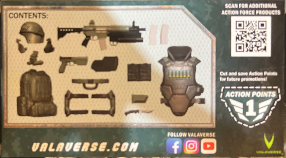 Urban Gear Pack - Valverse (Action Force Accesories) action figure collectible [Barcode 618952266834] - Main Image 2