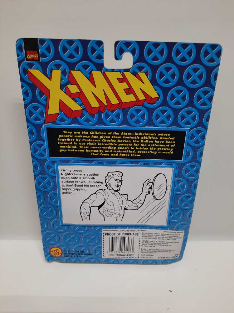 Nightcrawler - Toy Biz (Marvel: Toybiz: X-men) action figure collectible [Barcode 035112498933] - Main Image 2