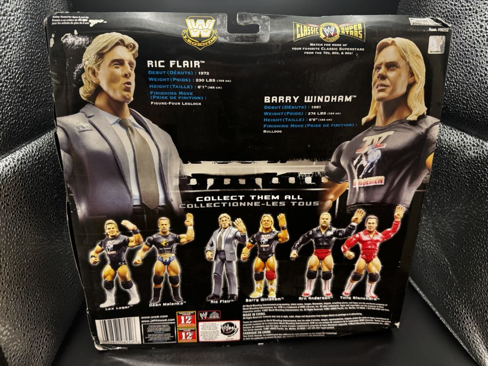 Ric Flair & Barry Windham - Jakks Pacific (WWE) action figure collectible [Barcode 039897982526] - Main Image 2