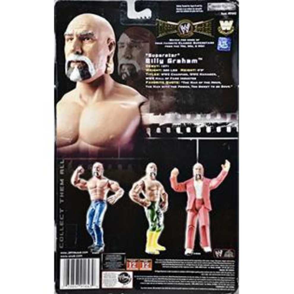 Billy Graham - Jakks Pacific (Classic Superstars) action figure collectible [Barcode 039897916439] - Main Image 2