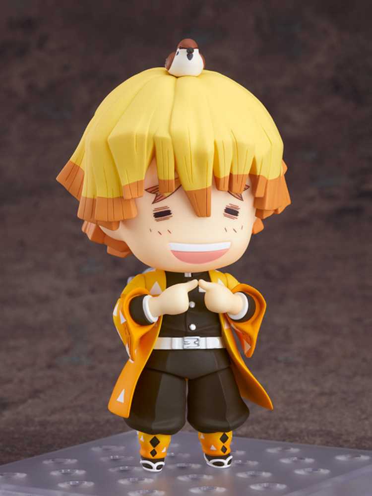 #1334 - Zenitsu Agatsuma - Good Smile Company / Nendoroid (Demon Slayer: Kimetsu no Yaiba) action figure collectible [Barcode 4580590121065] - Main Image 3