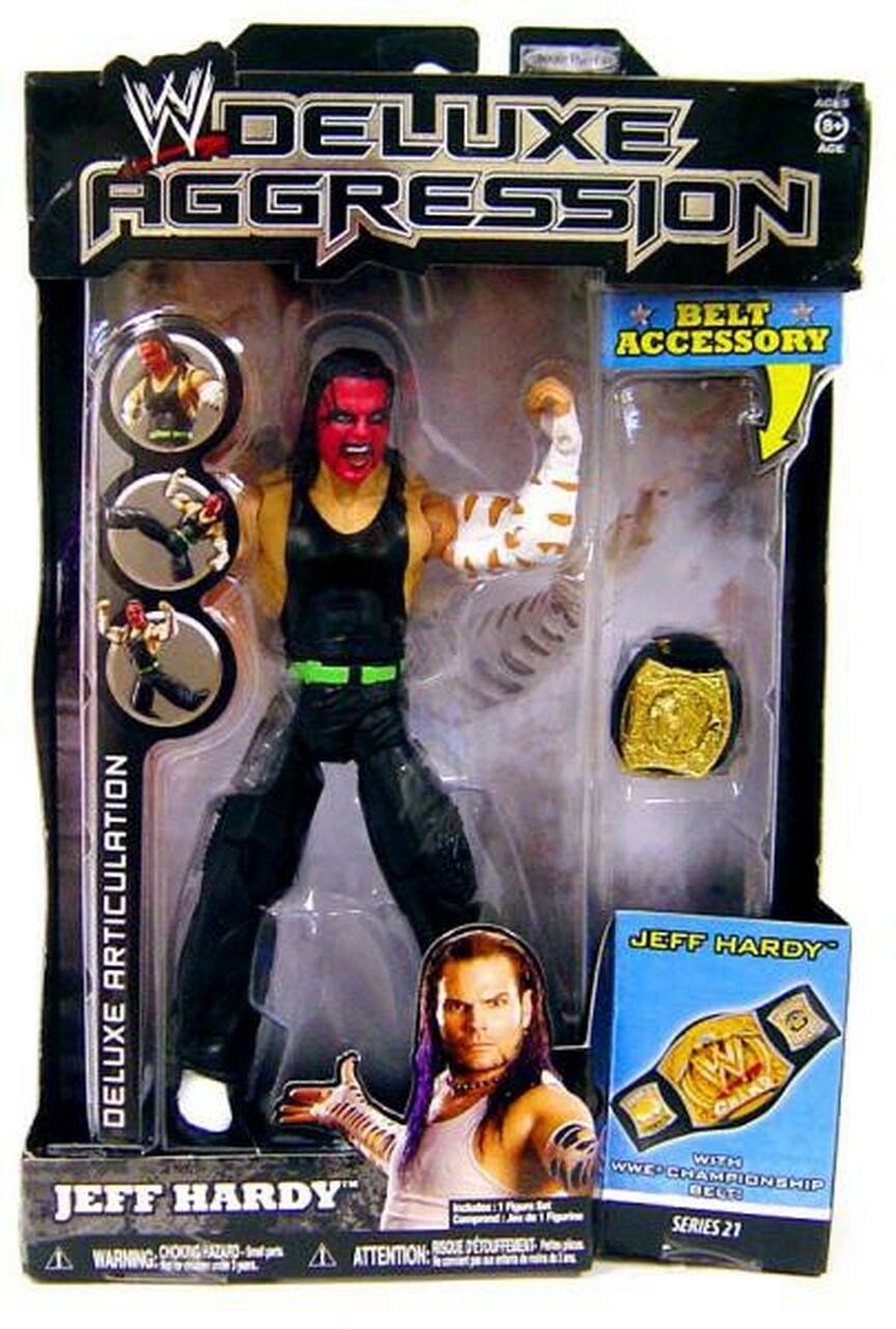 Jeff Hardy - Jakks Pacific (WWE) action figure collectible [Barcode 8001444357295] - Main Image 1