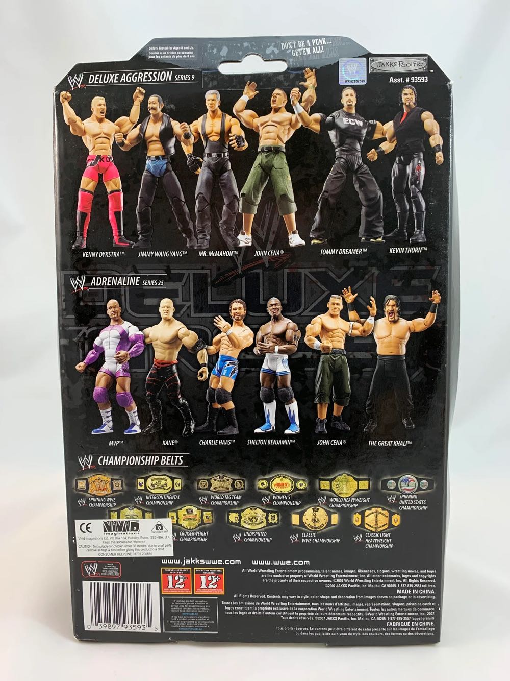 Jimmy Wang Yang - Jakks Pacific (WWE Deluxe Aggression Series 9) action figure collectible [Barcode 039897935935] - Main Image 2