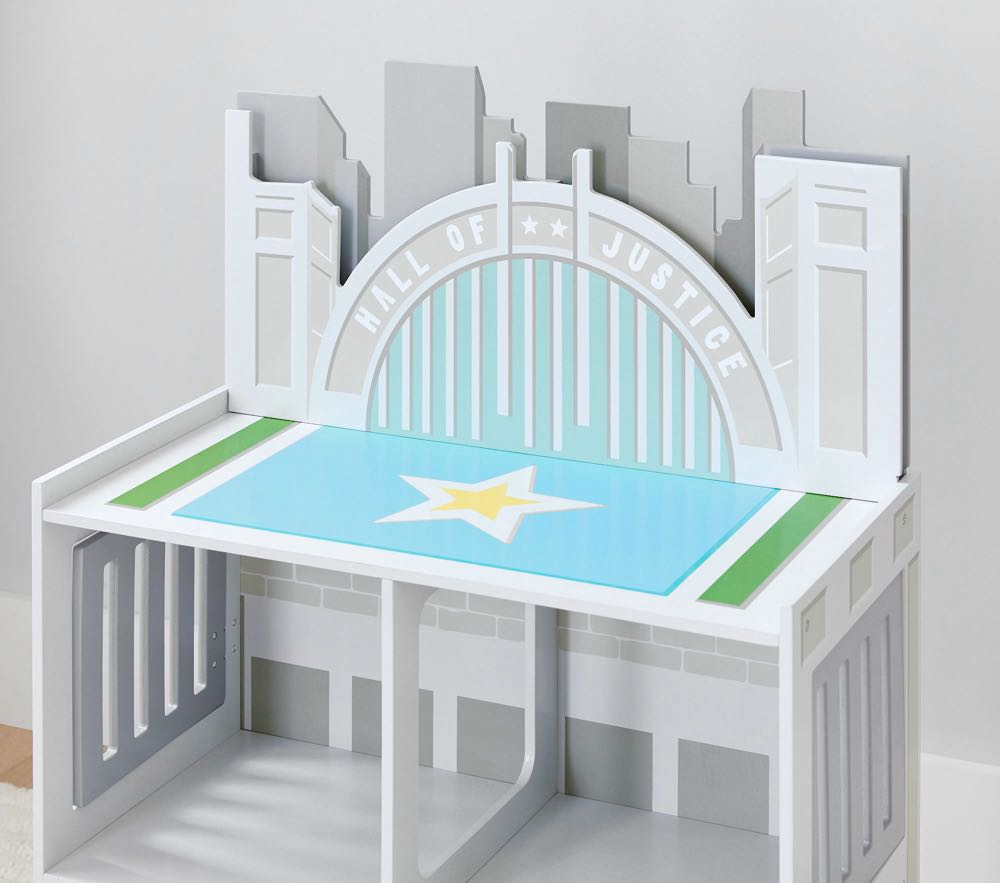 DC Justice League Tower - Pottery Barn Kids (DC Super Heroes) action figure collectible - Main Image 2