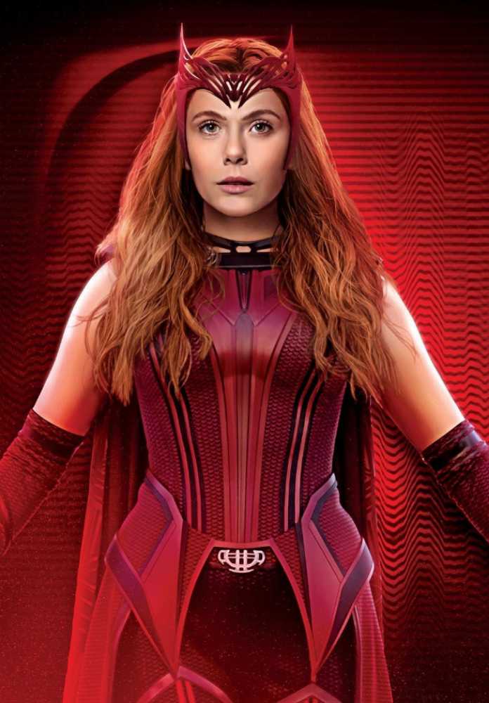 Scarlet Witch Wanda Vision - Marvel Cinematic Universe (Avengers) action figure collectible [Barcode 699788842256] - Main Image 3
