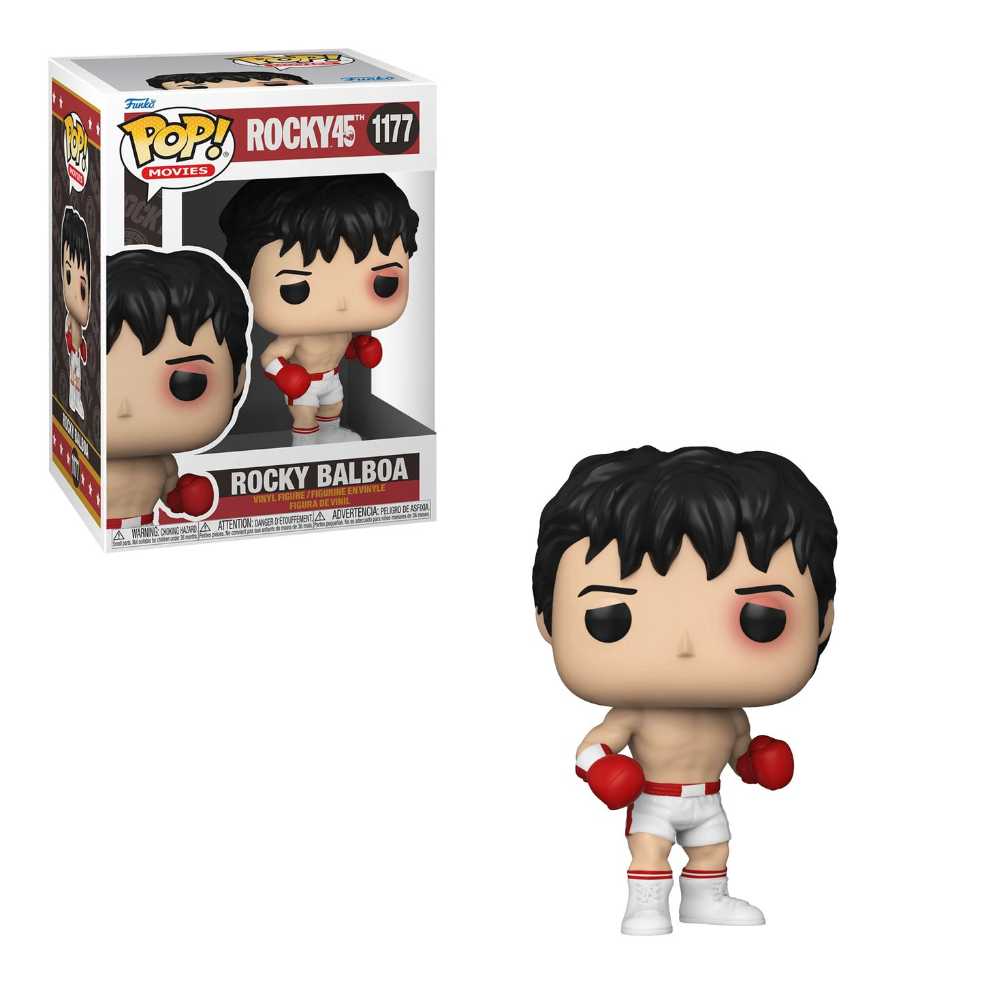 Funko POP!#1177 Rocky Balboa - Funko ("Rocky” 45th Anniversary) action figure collectible [Barcode 889698592529] - Main Image 4