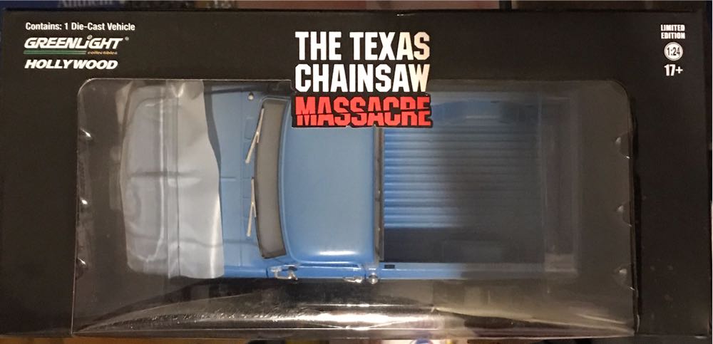 Greenlight Hollywood: Texas Chainsaw Massacre: 1971 Chevrolet C-10 - Green Light Collectibles (Texas Chainsaw Massacre) action figure collectible [Barcode 810027494962] - Main Image 2
