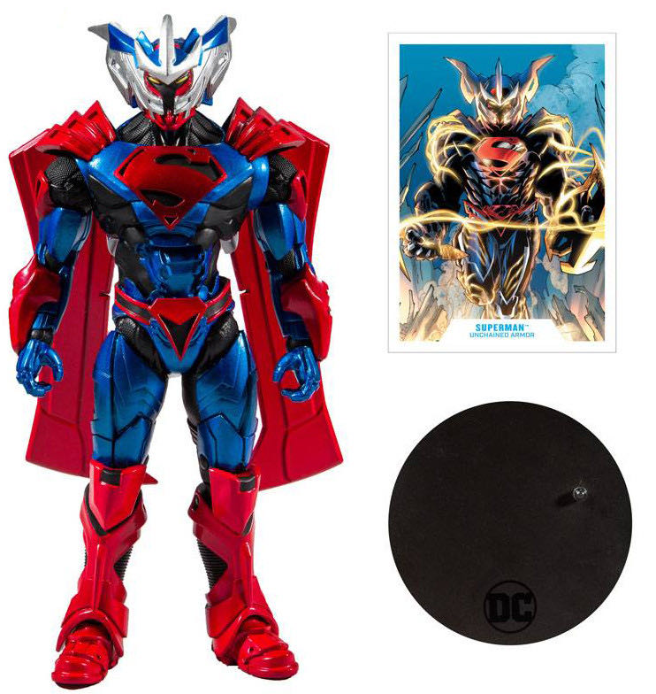Superman (Unchained Armor) - McFarlane (DC Multiverse) action figure collectible - Main Image 3