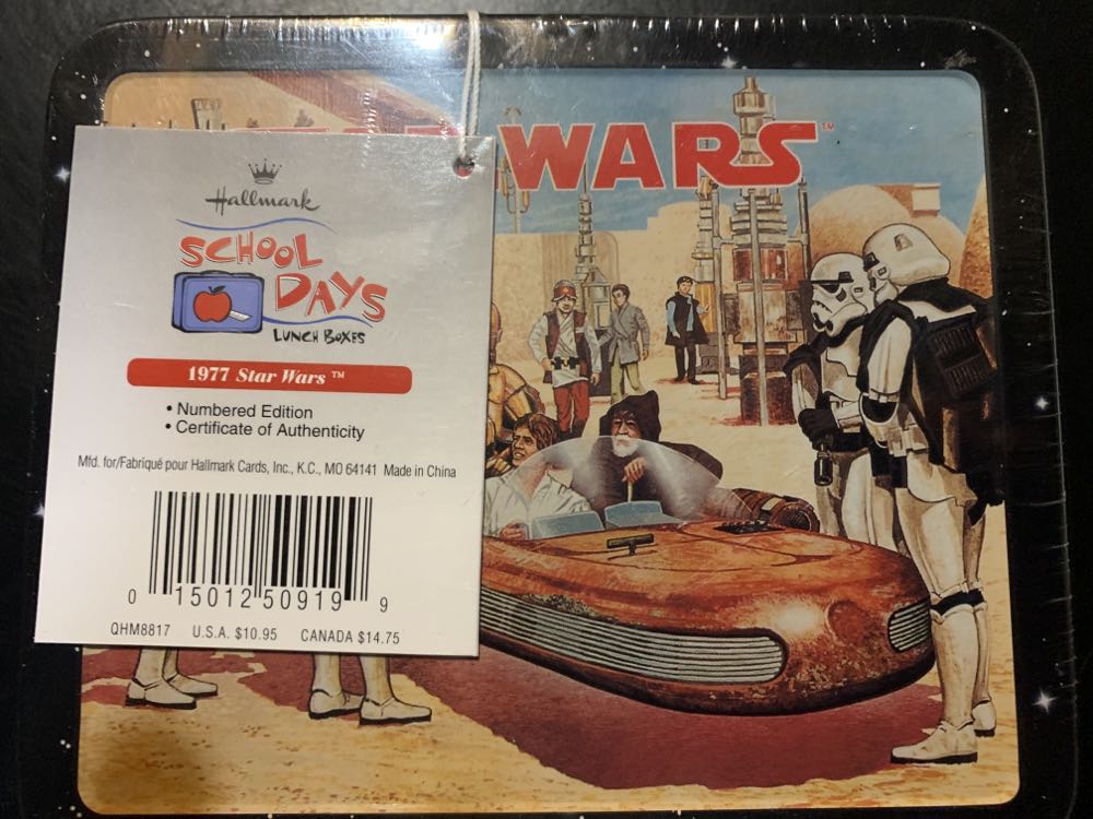 Star Wars Lunch Box - Hallmark (Star Wars) action figure collectible [Barcode 015012509199] - Main Image 2