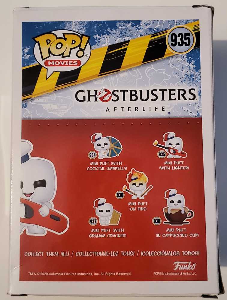 Funko Pop! Movies: Ghostbusters Afterlife Mini Puft With Light - Funko (Funko Pop! Movies) action figure collectible [Barcode 889698484916] - Main Image 4