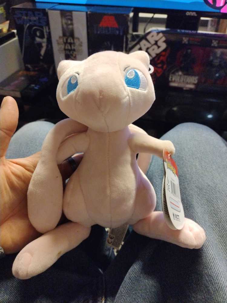 Wct Pokemon Gamestop Exclusive Mew Plush 8 Inches Tall  action figure collectible [Barcode 889933977777] - Main Image 2