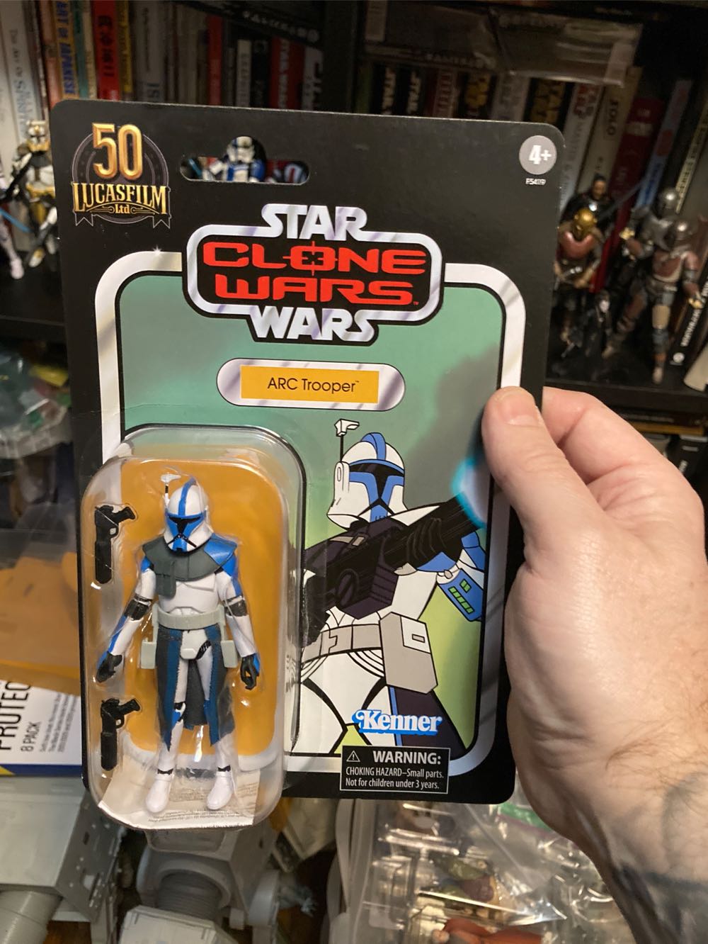 ARC Trooper - Star Wars (The Clone Wars) - Hasbro (Star Wars) action figure collectible [Barcode 5010993980925] - Main Image 2