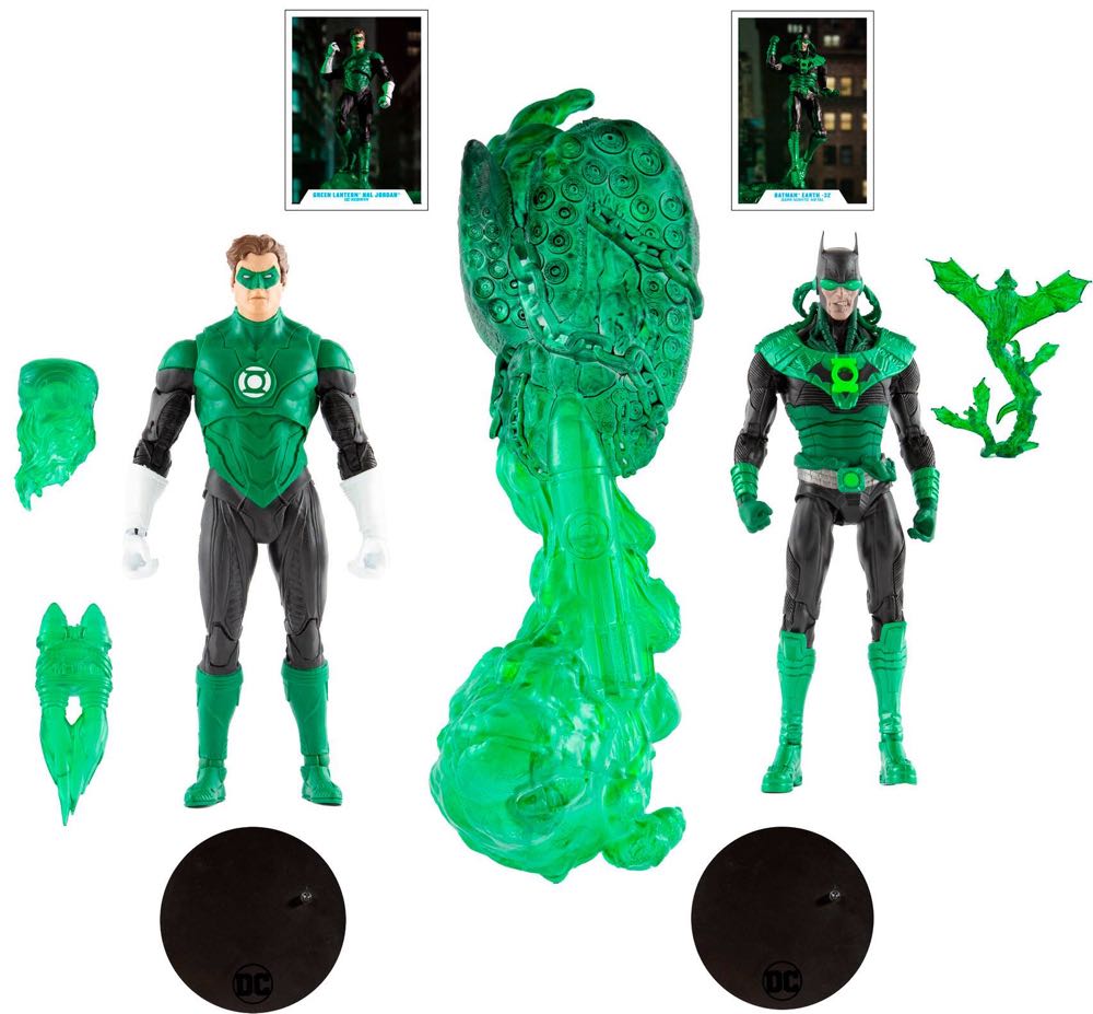 Green Lantern vs Dawnbreaker - McFarlane action figure collectible - Main Image 2