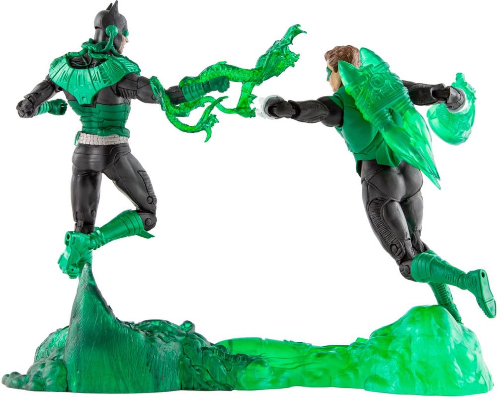 Green Lantern vs Dawnbreaker - McFarlane action figure collectible - Main Image 3