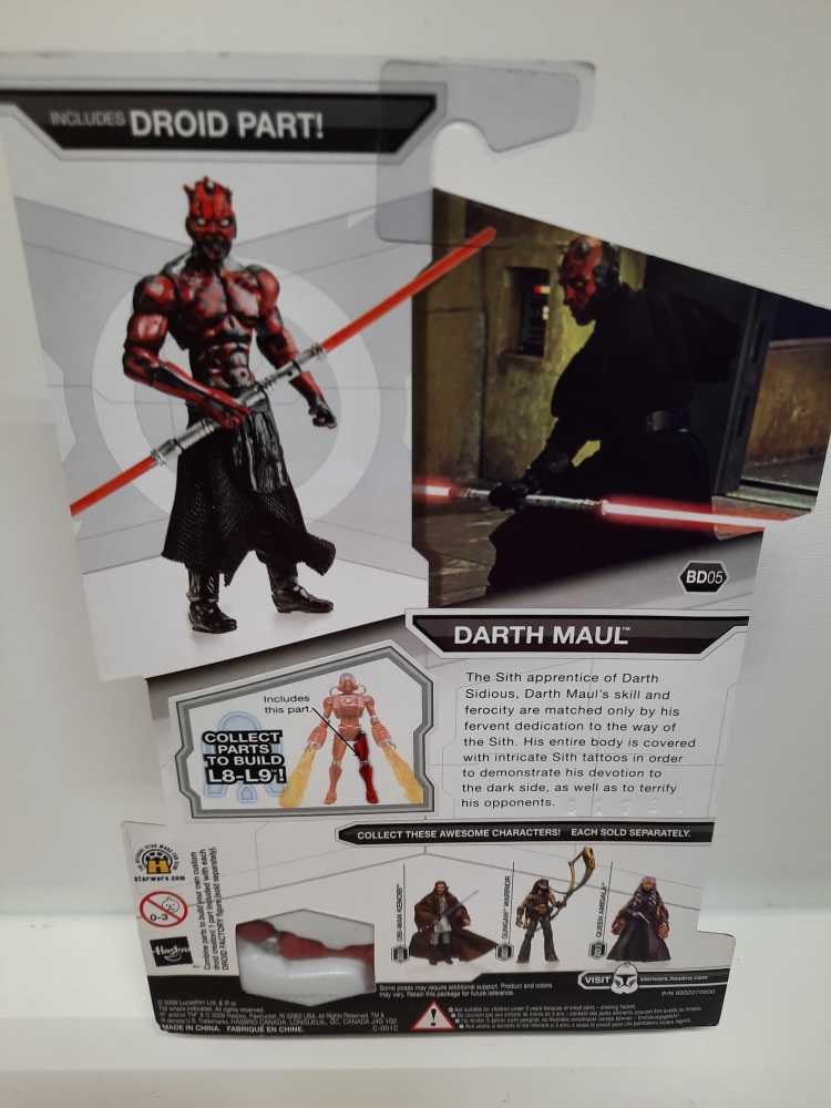 Darth Maul - Star Wars Legacy Collection - Hasbro (Star Wars) action figure collectible [Barcode 653569430087] - Main Image 2