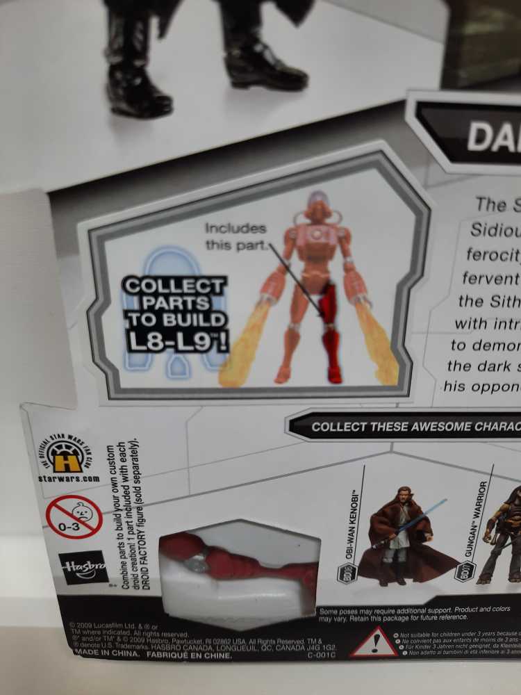 Darth Maul - Star Wars Legacy Collection - Hasbro (Star Wars) action figure collectible [Barcode 653569430087] - Main Image 3