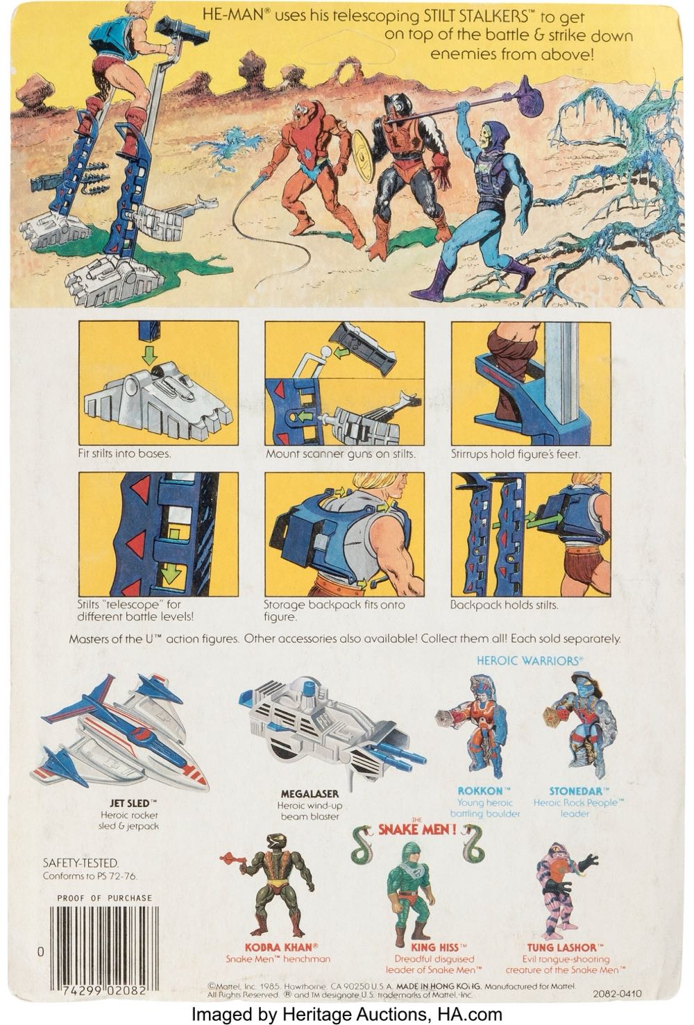 Stilt Stalkers: 1985 - Mattel (Vintage Masters Of The Universe) action figure collectible - Main Image 2