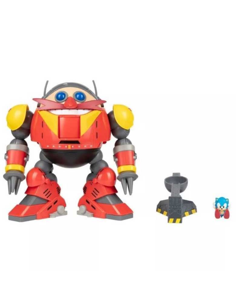Jakks Pacific Sonic The Hedgehog Giant Eggman Robot Battle (Playset) - Jakks Pacific (Sonic 30th Anniversary) action figure collectible [Barcode 192995409262] - Main Image 3