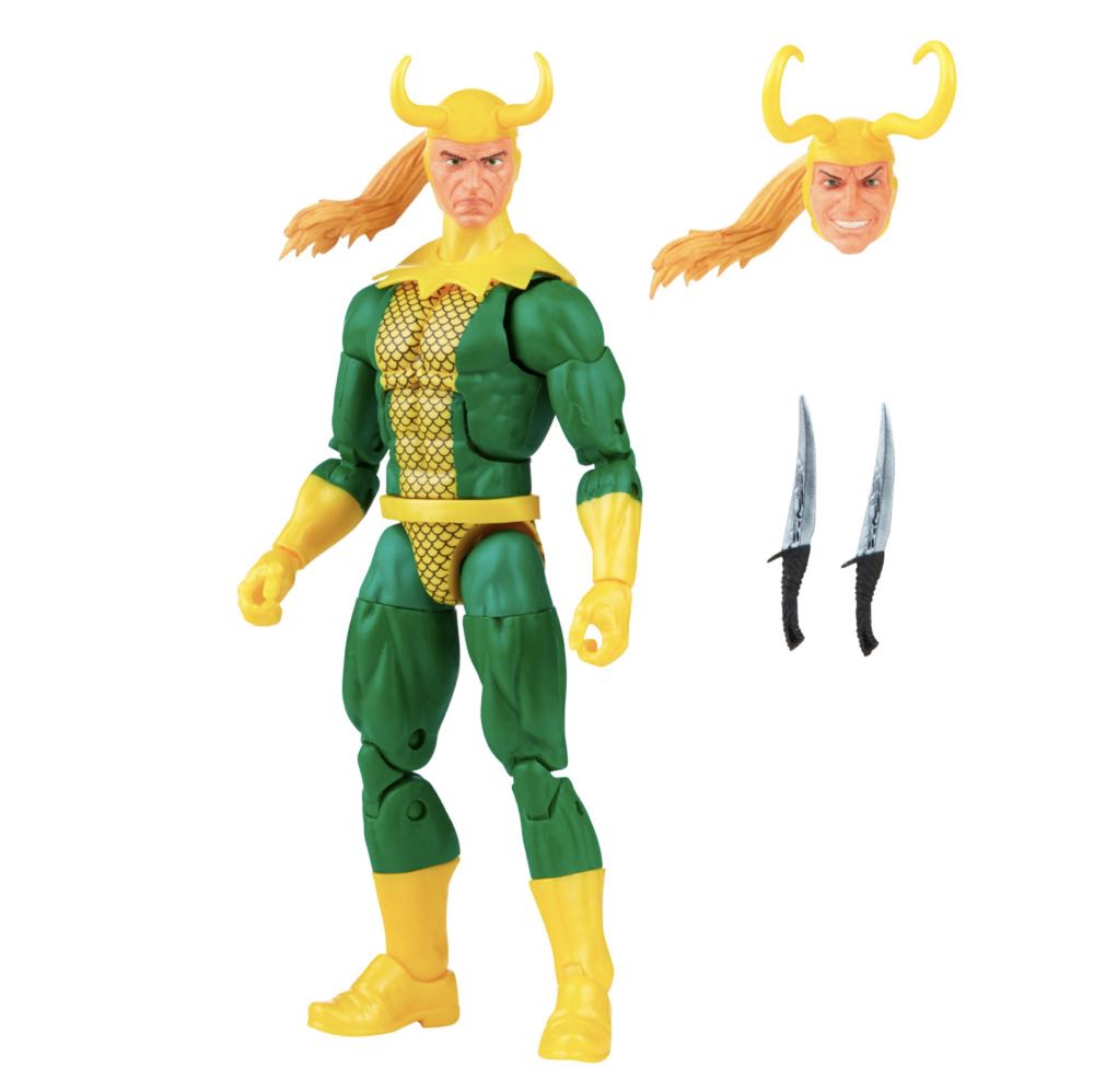 Loki - Hasbro (Marvel Legends Retro Series) action figure collectible [Barcode 5010993986088] - Main Image 3
