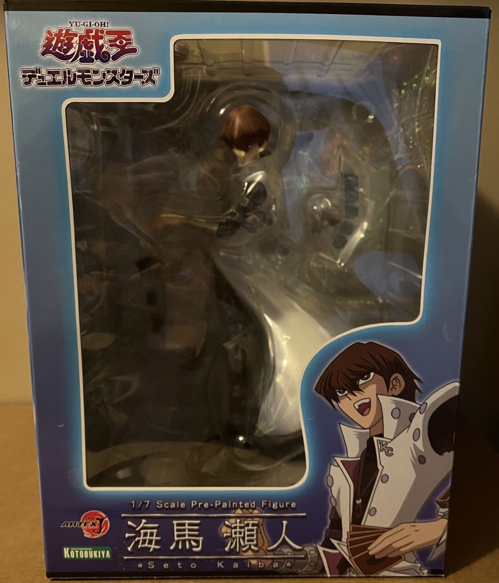 Kotobukiya Yu-gi-oh!: Seto Kaiba Arffx J Statue Multicolor - Kotobukiya Artfx (Yu-Gi-Oh) action figure collectible [Barcode 190526034471] - Main Image 2
