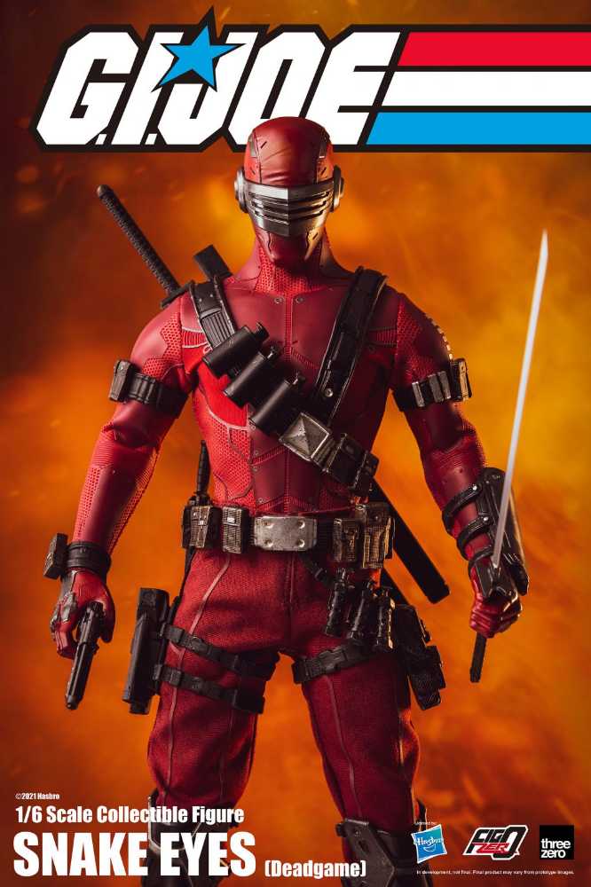 SNAKE EYES (DEADGAME) - three ZERO (G.I. Joe) action figure collectible [Barcode 4897056205444] - Main Image 4