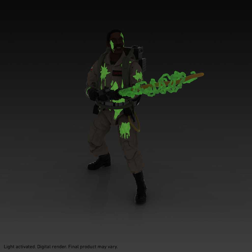 Ghostbusters: Plasma Series Slimed Winston Zeddemore - Hasbro (Ghostbusters) action figure collectible [Barcode 5010993915965] - Main Image 4