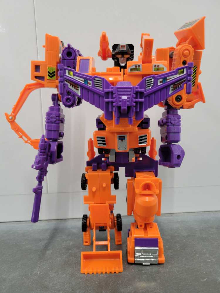 Devastator Orange Scrapper Mixmaster Long Haul Hook Bonecrusher Scavenger Constructicons  - Hasbro (Generation 2) action figure collectible - Main Image 2