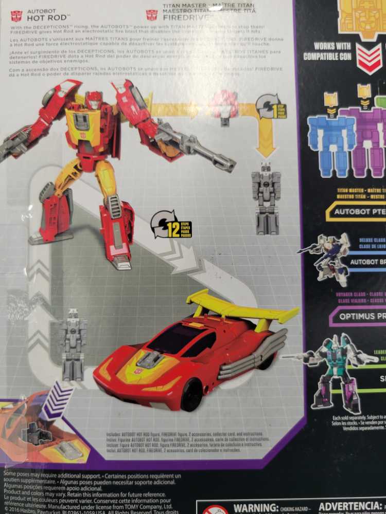 Hot Rod and Firedrive Carded - Hasbro (Titans Return) action figure collectible - Main Image 4