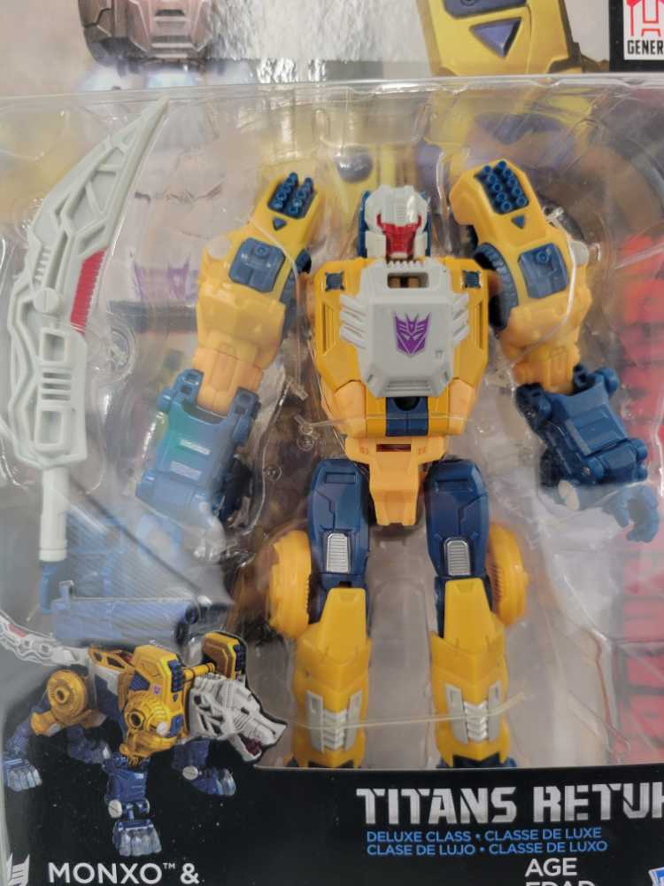 Wolfwire Weirdwolf and Monxo Monzo 2nd Carded - Hasbro (Titans Return) action figure collectible - Main Image 2