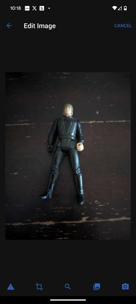 Luke Skywalker (Long Lightsaber) - Hasbro (Star Wars The Power Of The Force (Red Card)) action figure collectible [Barcode 076281695969] - Main Image 4