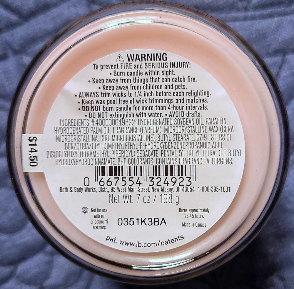 CANDLE: Valentine’s Day Bath & Bodyworks Let Love Glow - Candy Hearts 2021 - Bath & Bodyworks Candle (Valentine’s Day Candles) action figure collectible [Barcode 667554324923] - Main Image 2