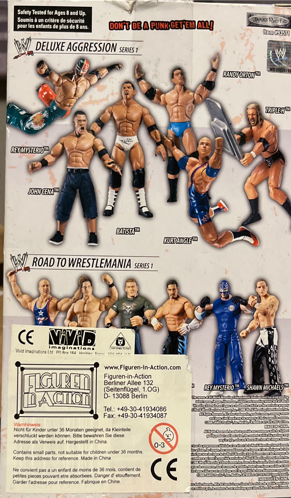 William Regal  - Jakks Pacific (WWE Exclusives/Limited) action figure collectible - Main Image 2