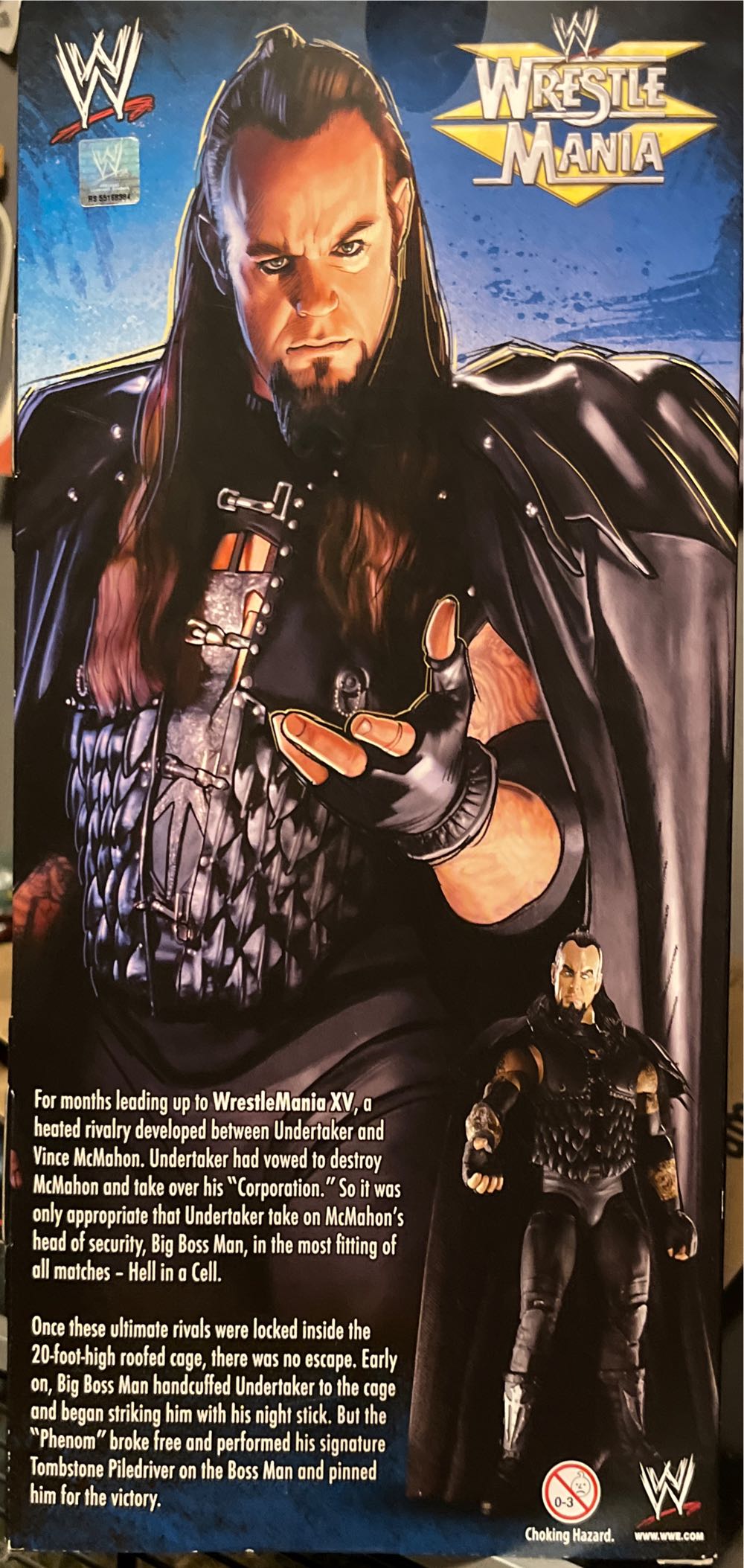 Undertaker (WrestleMania XV) - Mattel (WWE Elite Collection) action figure collectible [Barcode 027084964479] - Main Image 2