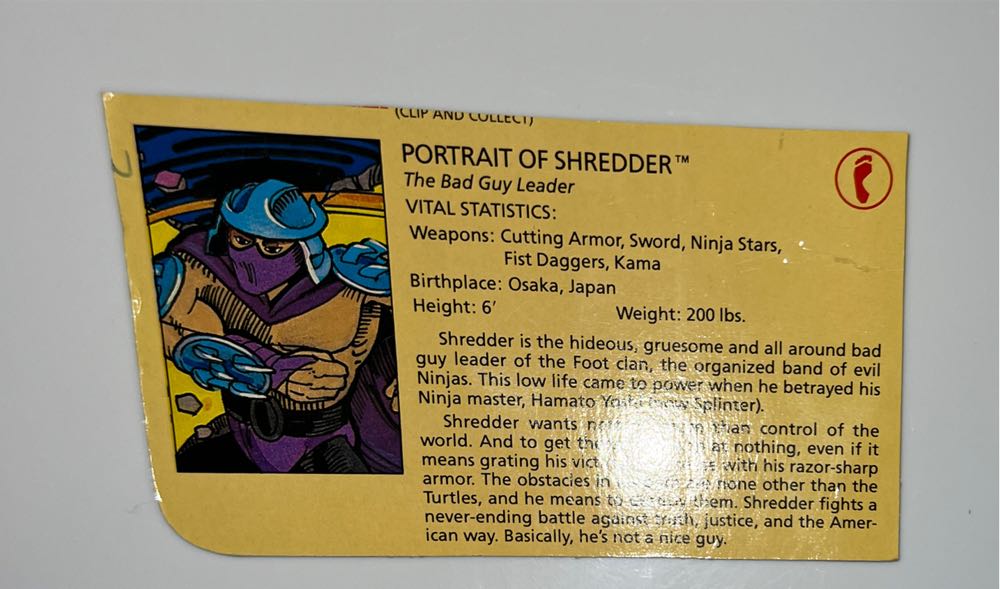 Shredder (soft head) - Playmates Toys action figure collectible - Main Image 4
